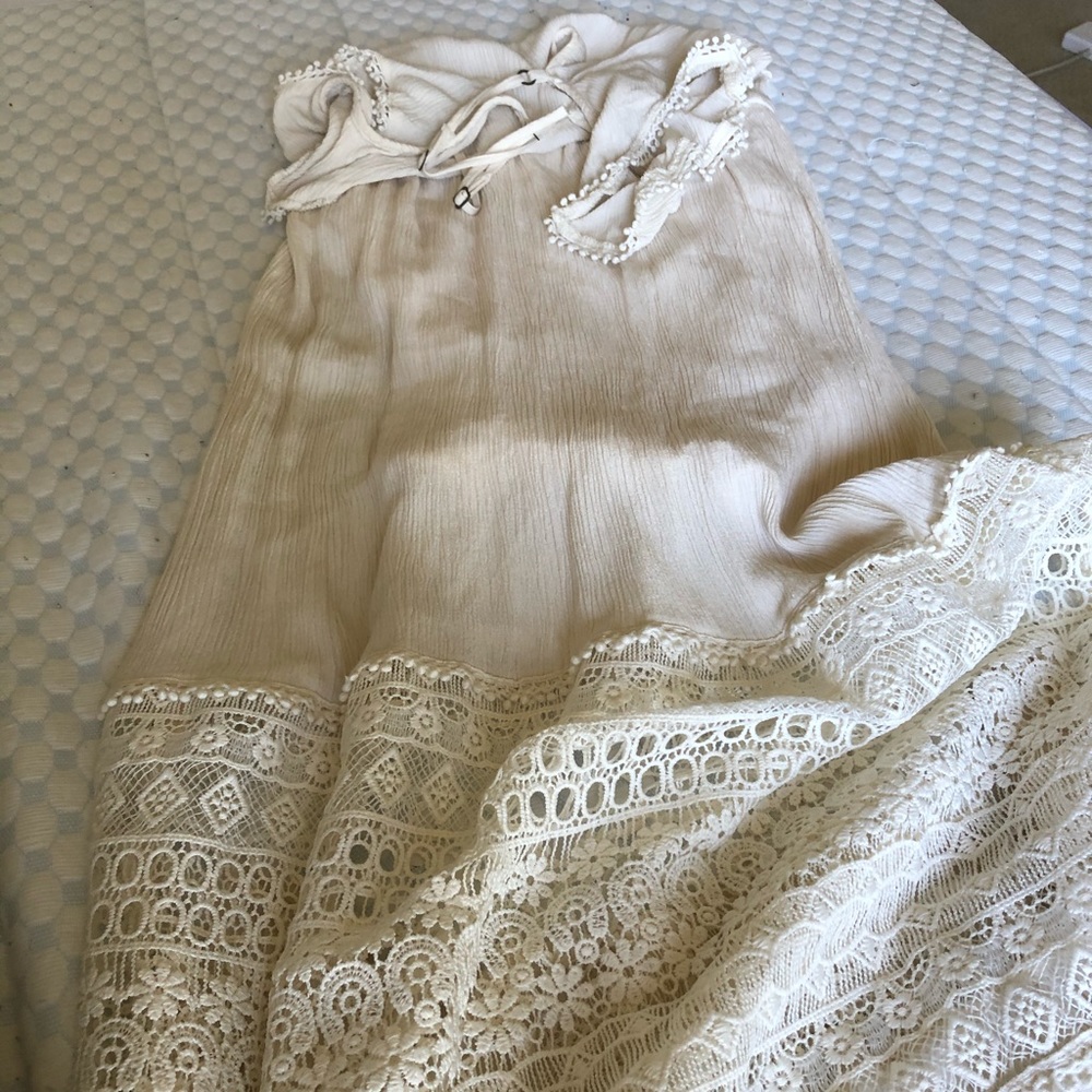 White dress!